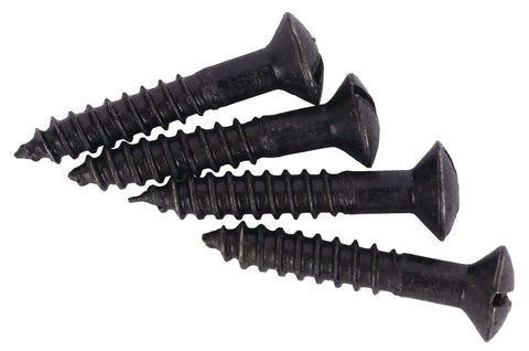 Black screws for Trishul Iron Pull Handles 6 Inch For Kitchen Cabinets Drawers Gates Barn Doors Pack Of 2 installation