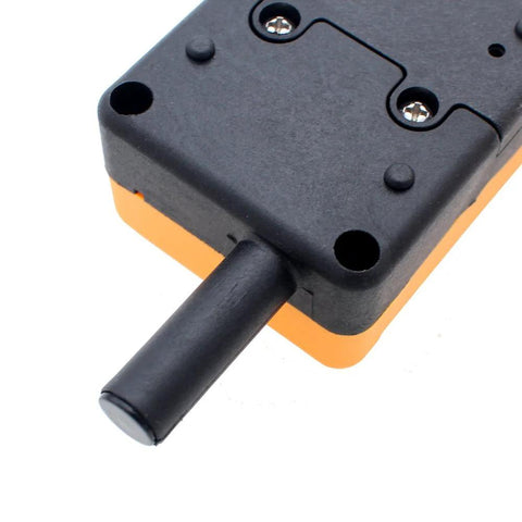 Back view of 4 Key Industrial Crane Remote Control Wireless Transmitter Push Button Switch 12 24V AC DC IP65, showing antenna.