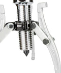 Close-up of jaws on 5 Ton Hydraulic Gear Puller With Wheel Bearing Separator 3 In 1 Pump And Oil Tube Drawing Machine In Case