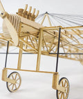 3D Wood Puzzle Kit Of Etrich Taube WW1 Vintage Airplane DIY Laser Cut Balsa Build For Adults