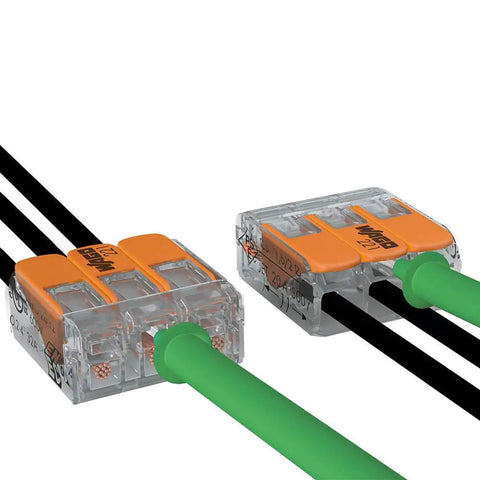 Go To Connection Terminal Set With 225 Pieces And 4 Mounting Adapters For All Conductor Types In L Boxx Mini Case shown up close