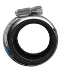 Two Inch No Hub Coupling Heavy Duty With Blue Shield For Quick Size Identification Stainless Steel Body And One Piece Elastomer Gasket