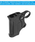 Built Like A Tank Black Seat Latch Hinge For Lounge Chair, thickened plastic release latch for quick swap recliner fix.