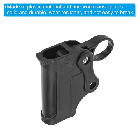 Built Like A Tank Black Seat Latch Hinge For Lounge Chair, thickened plastic release latch for quick swap recliner fix.
