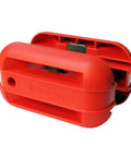 Quad Pro Pneumatic Edge Trimmer With Tungsten Carbide Blades Trims From One Half Inch To One And One Quarter Inch No Springs Attached Trims All Directions Ultra Smooth Action Red Finish
