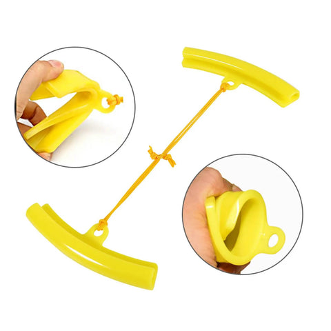 Yellow PU Wheel Rim Protectors 5 Pack Set Tire Changer Guard Rim Protector 5.91 By 0.98 Inches Durable Elastic PU Shield
