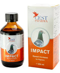 Impact High Energy Pigeon Tonic For Racing And Breeding 250ml bottle and box on display