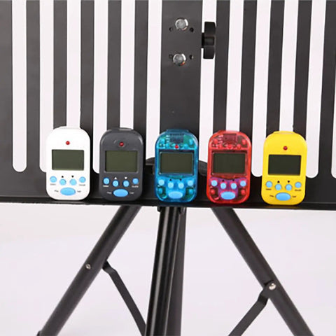 Rechargeable LCD Metronome For Musicians With 10 Beat Sounds Portable Clip On Tempo Meter For Piano Guitar Violin Flute Drum And More