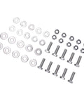 Stainless Steel Rear Crossmember Bolt Kit For Series 2 2A 3 Tub Installation Direct Replacement Hardware Kit With 10 Bolts 10 Locknuts And 20 Washers, set shown