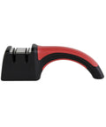 Pronto Hone 15 Degree Knife Sharpener Two Stage with precise angle control and compact red handle for home chefs