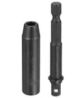 Heavy Duty Harfington Deep 5mm Sockets With 1/4" Drive And Adapter For Tough Rigs Plus CR-V Steel Durability To Handle Any Job. 5mm deep socket and 1/4-inch adapter shown