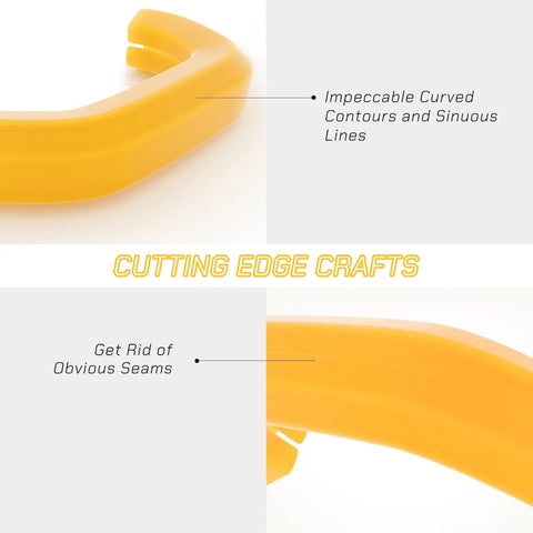 Detailed view of yellow silicone protective cap for Two Pack Tow Hook Covers For Rivian R1T And R1S, emphasizing design features.