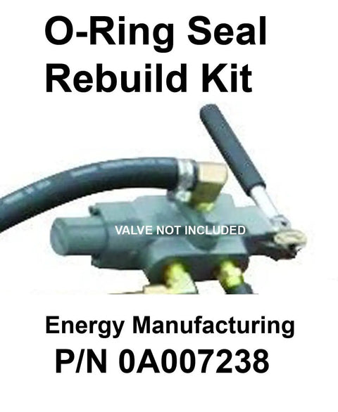 O Ring Rebuild Kit For Hydraulic Control Valve On Log Splitters DIY Friendly Easy Install Seals For Leaky Valves Compatible With Energy Manufacturing Co Valves Model 0C000908