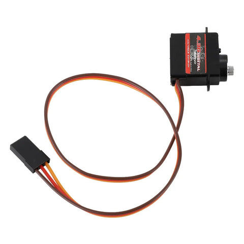 High Torque Rc Servo Motor With Heavy Duty Metal Gears Runs Like A Charm And Lightweight Body with connecting wires for hobby builds.