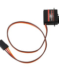 Pro Level High Torsion Digital RC Servo Motor with Top Tier Metal Gears, compact design with 3 wire plug for precise control.