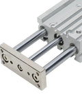 Three Rod Pneumatic Cylinder MGPM12 40Z 12mm Bore 40mm Stroke with three guide rods for precise guiding
