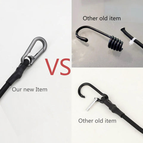 Comparison of Backstop Chain Link Fence Camera Mount For GoPro iPhone Mevo Start AKASO SJCAM Osmo Action And More with old mounts.