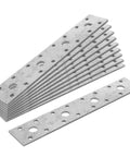 Make Your DIY Jobs Look Sick With These Ridiculously Strong Hot Dip Galvanized Mending Plates And Heavy Duty Flat Repair Tie Plates For Solid Wood Assembly, stack of galvanized steel plates