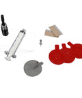 Windshield Crack Repair Kit For Cars With Nano Repair Fluid And Auto Glass Sealant components view