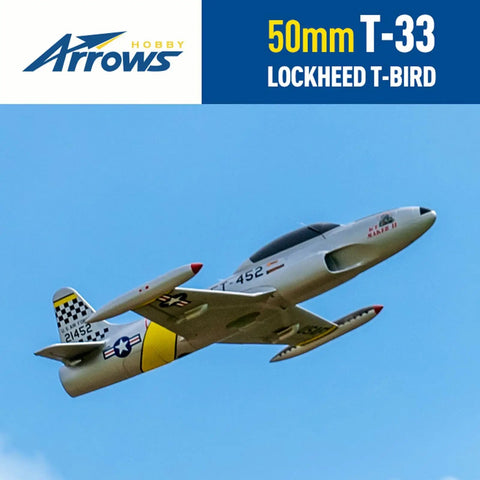 RC Jet Plane For Hobbyists 50mm T 33 EDF With Vector Flight Stabilization System PNP No Battery No Charger No Radio Yellow Color