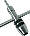 Real Deal Two Piece Pilot Spindle Tap Wrench Set Rock Solid For Shop Floor Use Featuring Quick One Sixteenth To Half Inch Opening Range, steel, precision tool.
