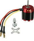 N2830 Brushless Motor With Accessories, 1000KV 270W, Beefy Thrust For Drones, Quadcopters, Helicopters, RC Aircraft