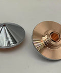 10Pcs Laser Cutting Nozzles, Double Chrome Plated, Heavy-Duty Copper Welding Nozzle for Raytools WSX Precitec Boci Laser Heads
