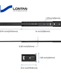 Center Mount Drawer Slides 14 Inch Black 1 Pack No Fuss Bottom Mounted Rails For Smooth Open Heavy Duty Support anti-sag steel track