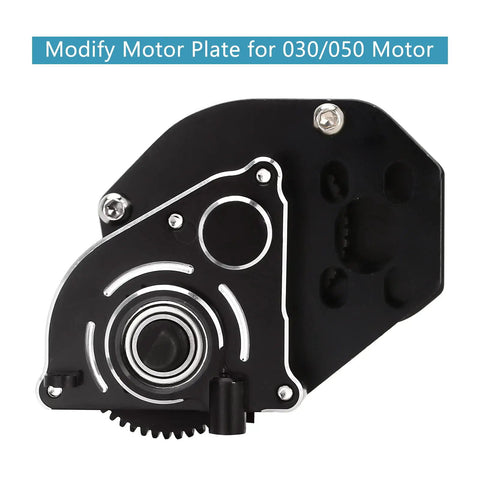 Aluminum Transmission Gearbox Upgrade For Axial SCX24 AX24 1 24 Scale RC Car Beefed Up Black Anodized With Hardened Gears