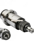 Badass Industrial BT40 Spindle Running 8000 RPM Via Belt Drive For Milling Machines Featuring Auto Tool Change And 120mm Nose crafted with metal construction.