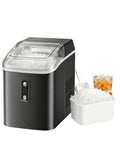 Countertop Nugget Ice Maker Portable Auto Clean With Basket And Scoop Ready In 6 Minutes Delivers Up To 24 Lbs Of Nugget Ice Per Day