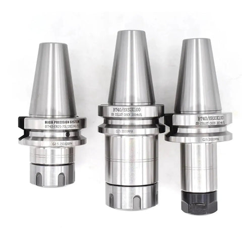 Shop Proven BT30 Tool Holder Set Featuring Swappable ER Collets For CNC Milling Centers And Lathes Dead On Point Point Zero Two Micron Runout Fits Like A Glove Extended Shank Length Seven Zero L Model Industrial Grade Cutting Efficiency