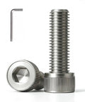 3/8 X 1 Socket Head Cap Screws 10 Pack Built From Solid 304 Stainless Steel, with full threads and Allen drive.