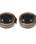 Two Pack Drill Press Return Spring Chrome Plated Quill Spring for Horizontal and Vertical Benchtop Drills With Enhanced Safety