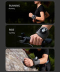 Wrist Water Bottle On The Go 200ml Leak Proof No Spill Hydration Gear With Silicone Strap for running, cycling, and rock climbing