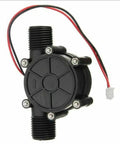 Front view of Portable Micro Hydro Generator For Off Grid Charging With 5V 12V And 80V DC Output Water Turbine Power Plant