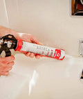 Applying Silicone Shield Kitchen And Bath Sealant No Sweat Quick Cure In One Hour Cures With Moisture Water Resistant 9 Oz Tube