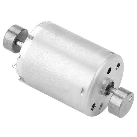 Dual Shaft 12V DC Vibration Motor With High Torque For DIY Vibe Devices And Prototyping, low noise copper windings visible