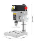 Compact Benchtop Drill Press For Precision Metal And Woodworking Portable Electric Table Drill With Adjustable Speeds CNC Chuck