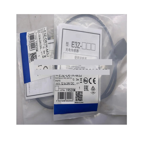 Proximity Switch Sensor E3Z D61 D62 D81 D82 R61 R81 T61 R62 Rock Solid Dope For Industrial Automation High Precision Detector For Machinery And Equipment Easy Mounting Fast Response Wide Sensing Range, packaged sensor and cable