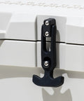 Two Pack Rubber Flexible T Handle Draw Latches With Mounting Screws for toolbox cooler 4.4 inch by 1.85 inch hood latches