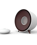 Portable Space Heater With Detachable Hand Warmer, Instant Warmth in Seconds, White, for Desk or Small Room, 6x6x5 inches