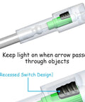 Lighted Nocks For Crossbow Bolts Universal Fit With Four Size Bushings.285.297.300.305 ID with recessed switch design