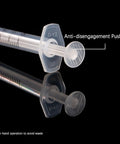25 Pack Disposable 1Ml Luer Lock Syringe With 25G 1Inch Needle Sterile Individual Pack For Lab Experiments And Home Science DIY Use Not For Professional Medical Use, anti-disengagement pusher