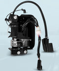 FLOVENTIS air ride suspension compressor pump with wiring harness, black automotive unit