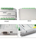 NK105 G3 Three Axis CNC Motion Control System DSP Controller With Hand Wheels showing front and back views, compact metal design.