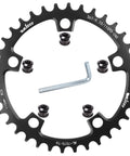 110 130 BCD Chainring Set Narrow Wide 36T 38T 40T 42T 44T 46T 48T 50T 52T 54T 56T 58T 60T With 5 Screws For Road Bike And Folding Bicycle Black Dope Quality Single Speed Only