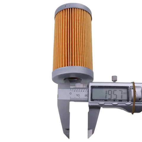 Must Have Fuel Filter Kit With O Ring Filter Bowl And Spring For Kubota Tractor Models L3010 L3130 L3240 L235 L275 L3600 L2250 L2850 L2900 L2950 Replacement Part filter measured with caliper