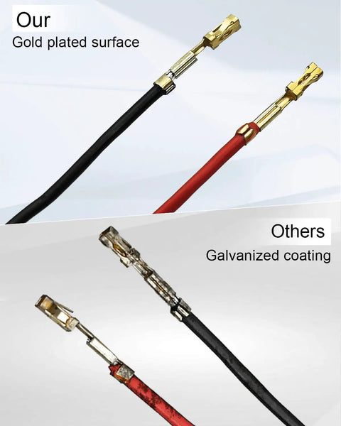 Temperature Sensor Replacement 6600 167 For Spa And Hot Tub with gold plated contacts vs galvanized coating comparison