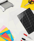 Pro Grade Magnetic Die Cutting Shim And Cutting Pads Kit 9x6 inch magnetic mat with grid and two transparent cutting pads for crafts